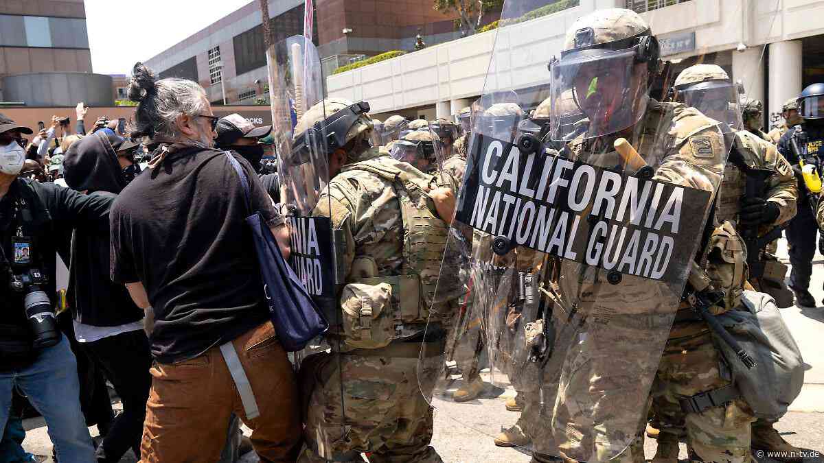 Nationalgarde in Los Angeles: Was das US-Recht zu Trumps Truppeneinsatz sagt