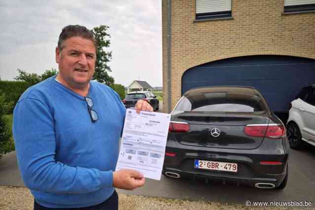 “Ik moet mijn eigen nummerplaat laten schrappen”: Ludwig (55) krijgt boete voor snelheidsovertreding die hij niet beging