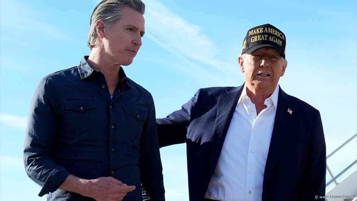 Trump gegen Newsom: Ein Machtkampf zweier Rivalen eskaliert