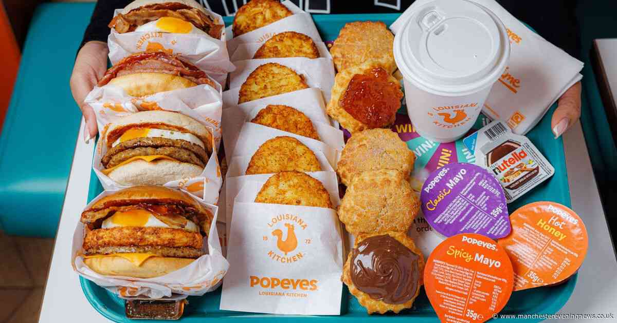 Popeyes to give out 10,000 free snacks in Manchester this Parklife weekend - but you'll need to act fast