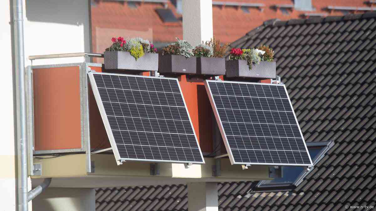 Eine Million Stecksolargeräte: Solarboom auf Balkonen verdoppelt Zahl der Mini-Kraftwerke