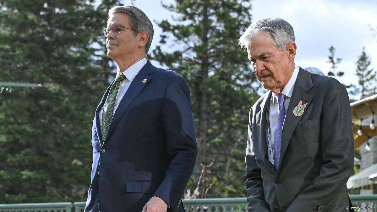 Bessent lässt Trump entscheiden: US-Finanzminister als neuer Fed-Chef gehandelt