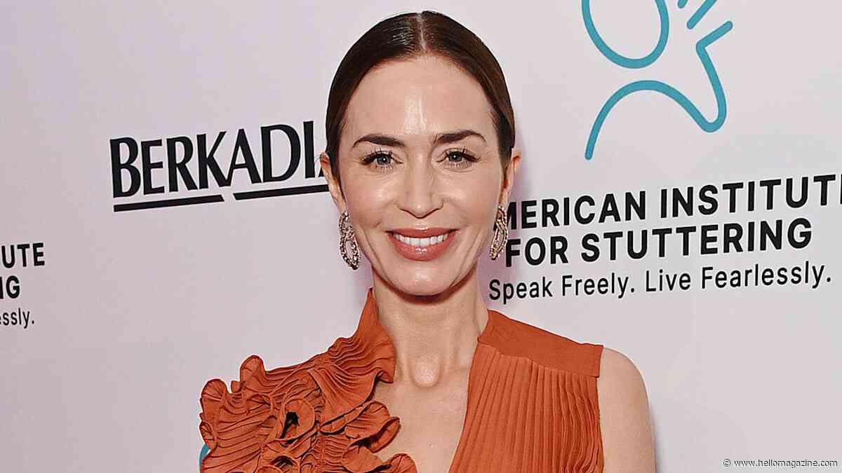 Emily Blunt stuns in Princess Kate-approved designer two-piece
