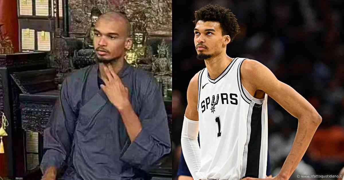 Victor Wembanyama si ritira in un tempio Shaolin in Cina: mistero e inquietudine tra gli Spurs | Le foto con il saio e il capo rasato