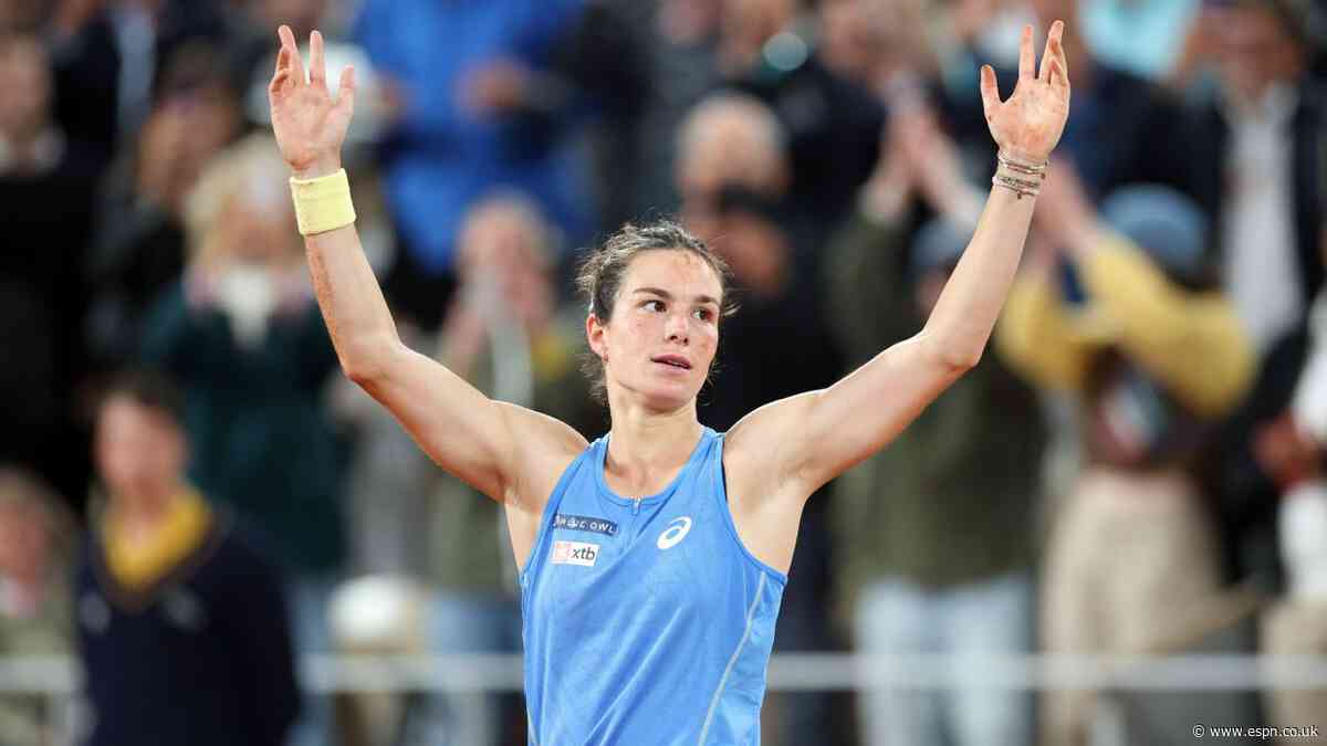 Boisson up 296 spots in WTA after fairy-tale run