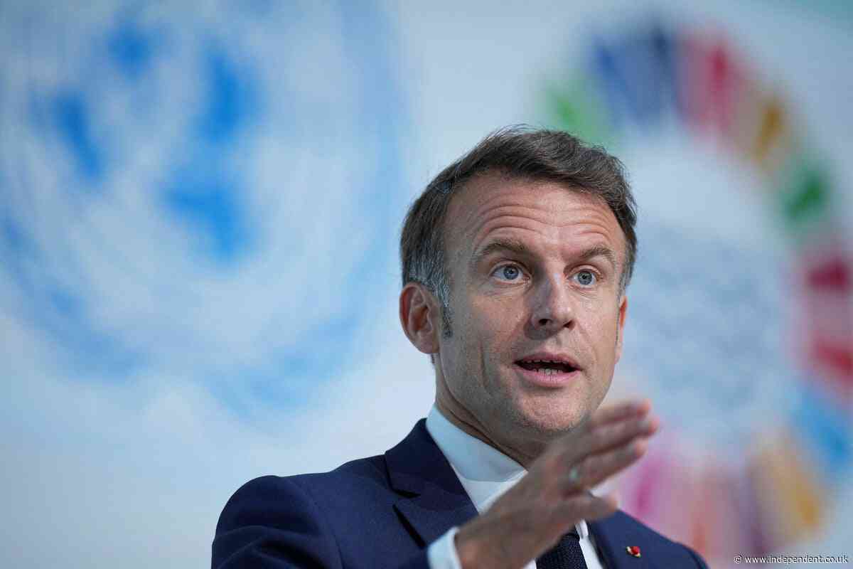 Macron pushes social media ban for under-15s after school stabbing in France