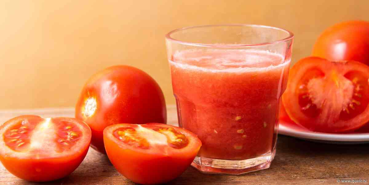 Is tomatensap gezond? Of kun je toch beter gewoon een tomaat eten?