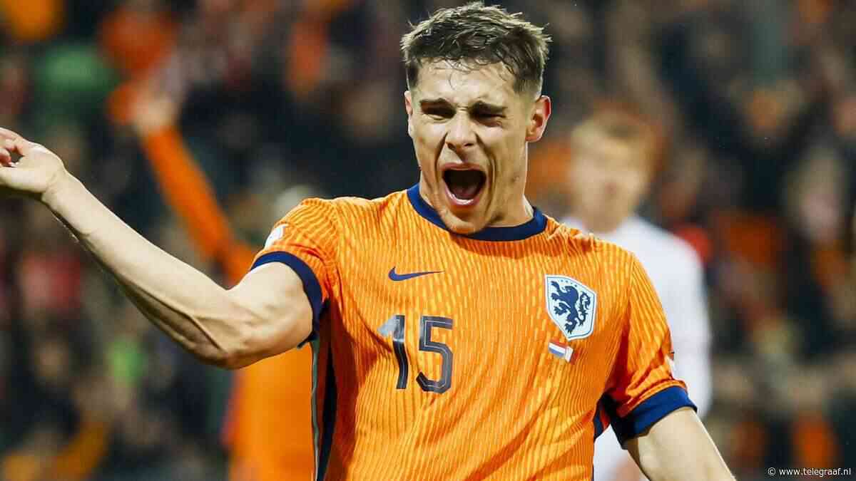 Speciale treffer Micky van de Ven in Nederlands elftal: ’Dan heb je toch een soort ontlading’
