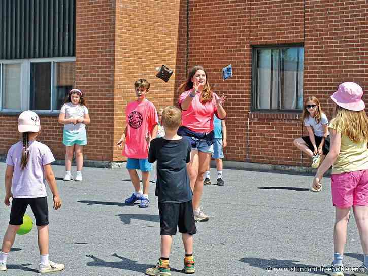 Recess Rangers help students feel included on the schoolyard at Longue Sault Public School