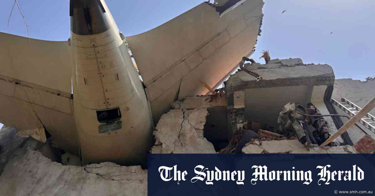 ‘Didn’t know what to do’: Students were eating lunch when plane struck dining hall