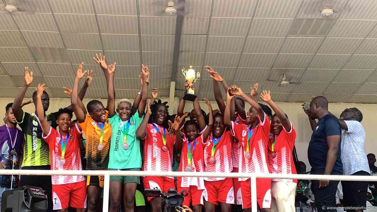 Crusaders FC, Bayelsa Stars Queens Claim Third-Place Prizes In Prosperity Cup 2025