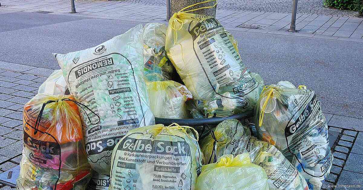Stadt/Kreis Bamberg: Verzögerungen bei Abholung der Gelben Säcke