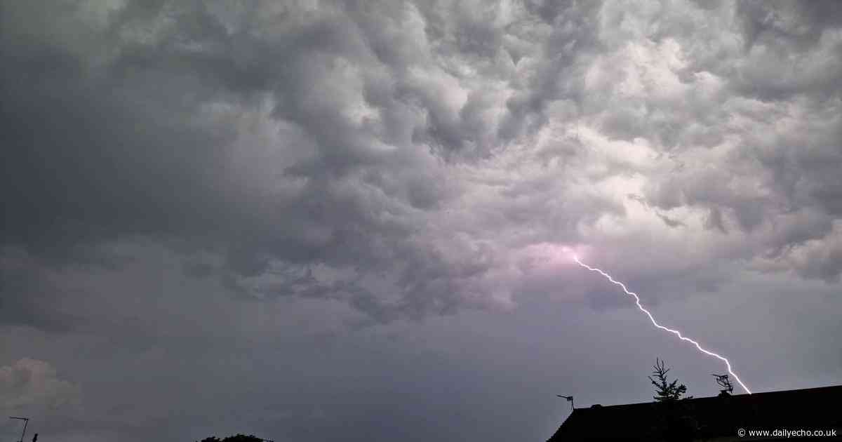 Met Office issues Southampton thunderstorm warning update for today