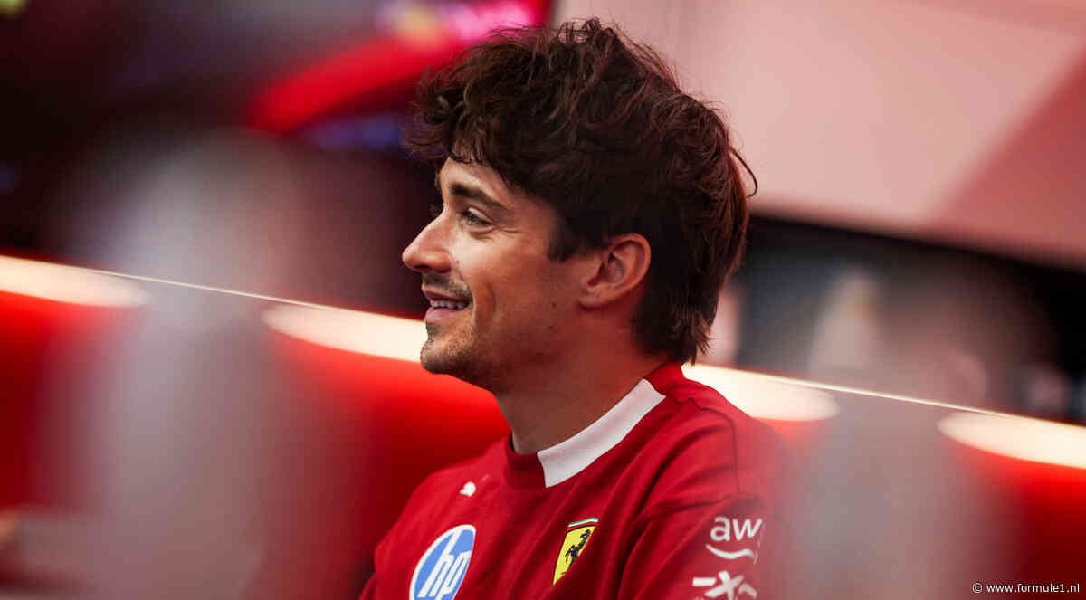 Leclerc ergert zich aan exit-geruchten: ‘Ik hou van Ferrari, wil met dit team de top bereiken’