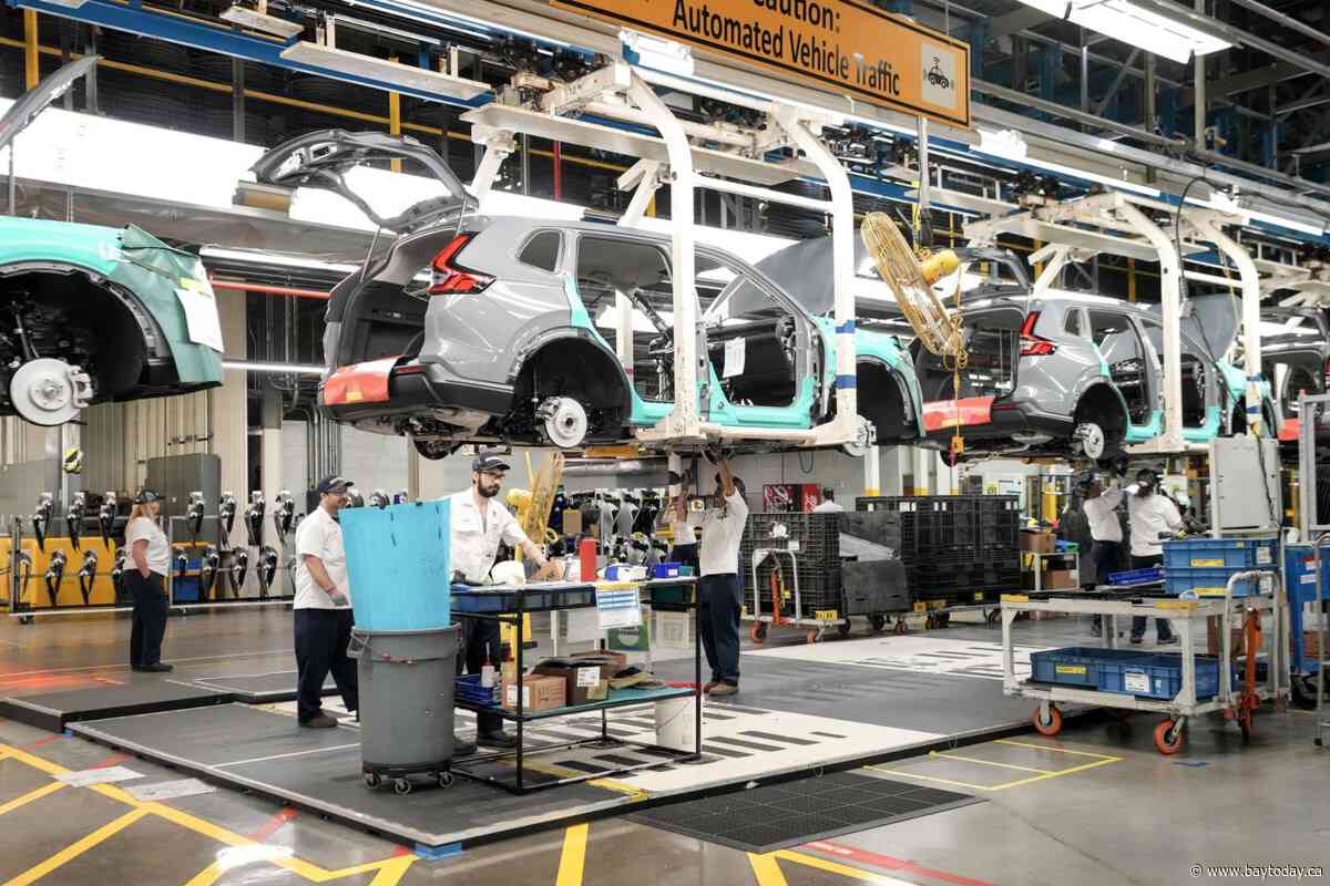 Manufacturing sales in April see biggest monthly drop since 2023 amid U.S. tariffs