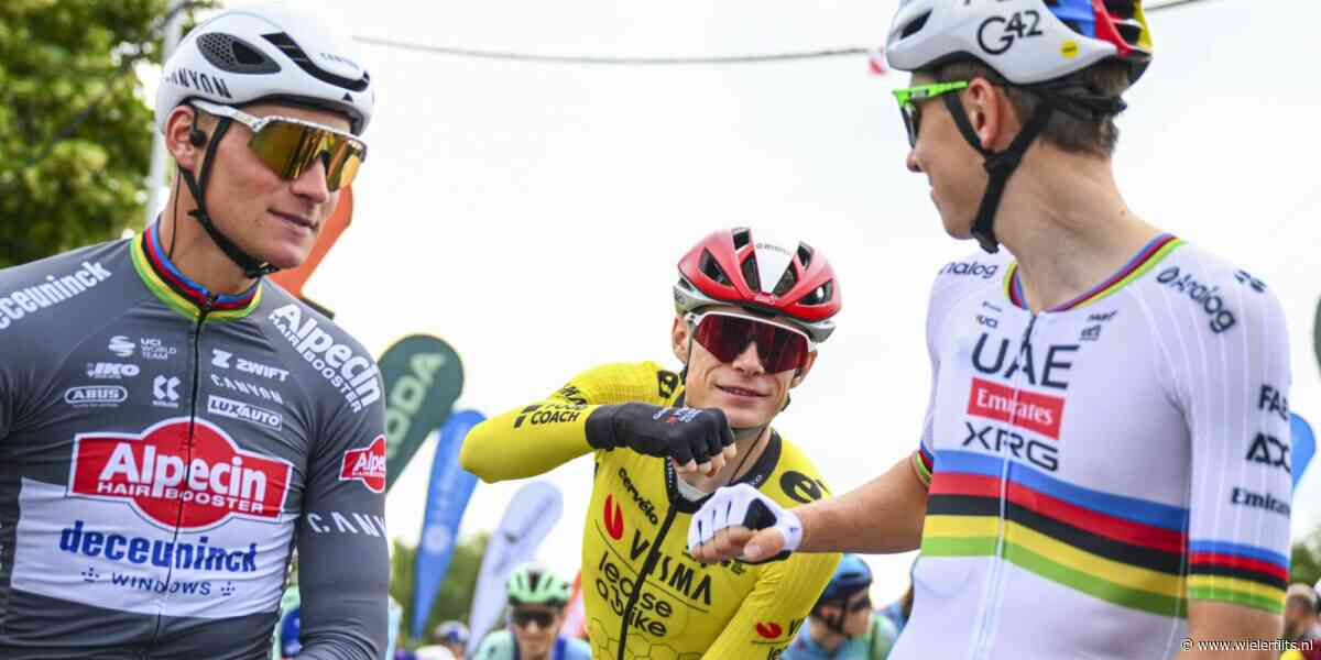 Spelen Pogacar en Vingegaard verstoppertje en verraadt Mathieu van der Poel zijn Tour-ambities?