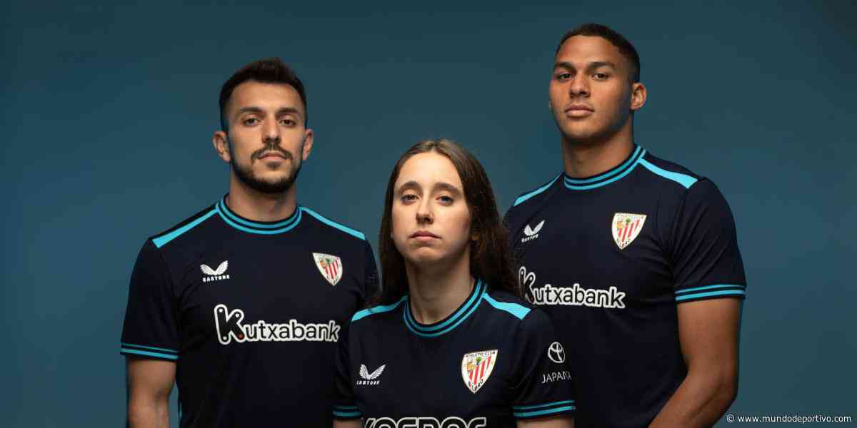 El Athletic presenta la segunda equipación para la temporada 25-26
