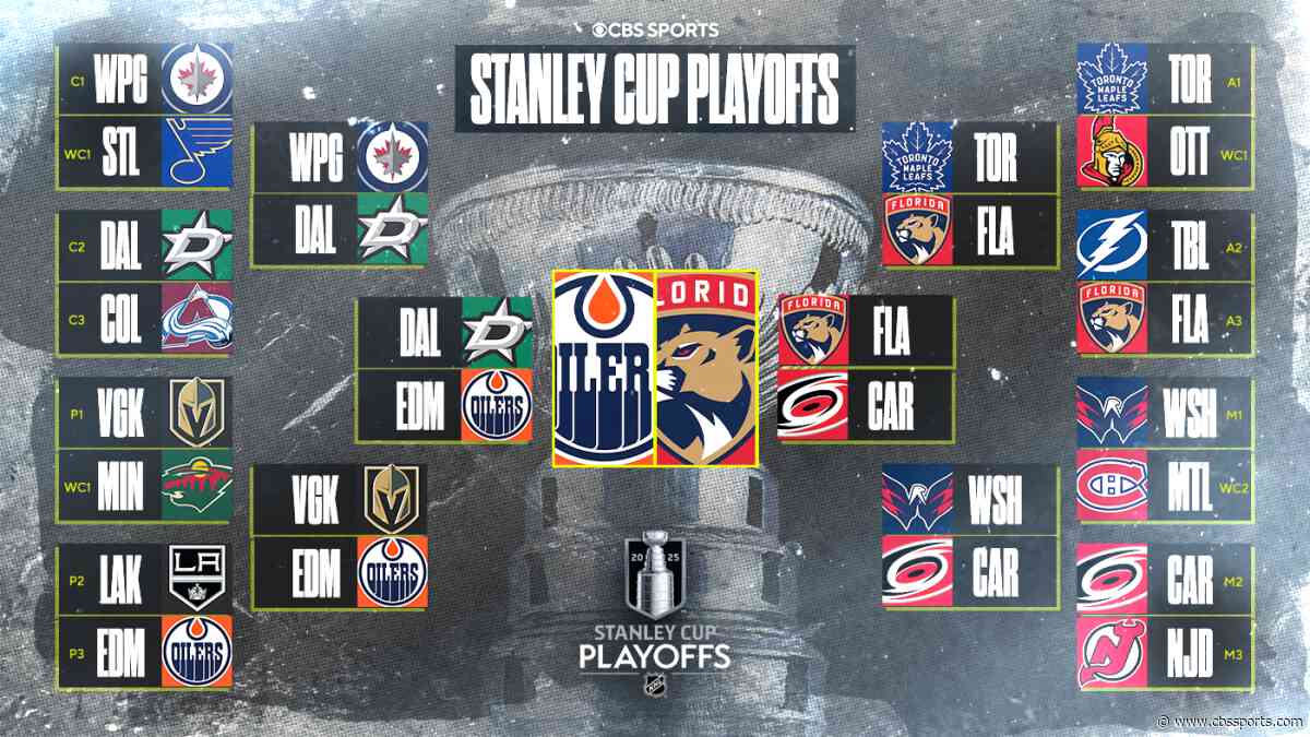 NHL Playoffs 2025: Stanley Cup Final schedule, bracket, scores, as Oilers come back to beat Panthers in Game 4