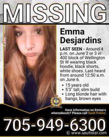 Missing Sault teen found