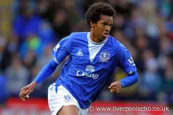 Ex-Everton striker who was record Man City buy accosted by police and arrested at airport
