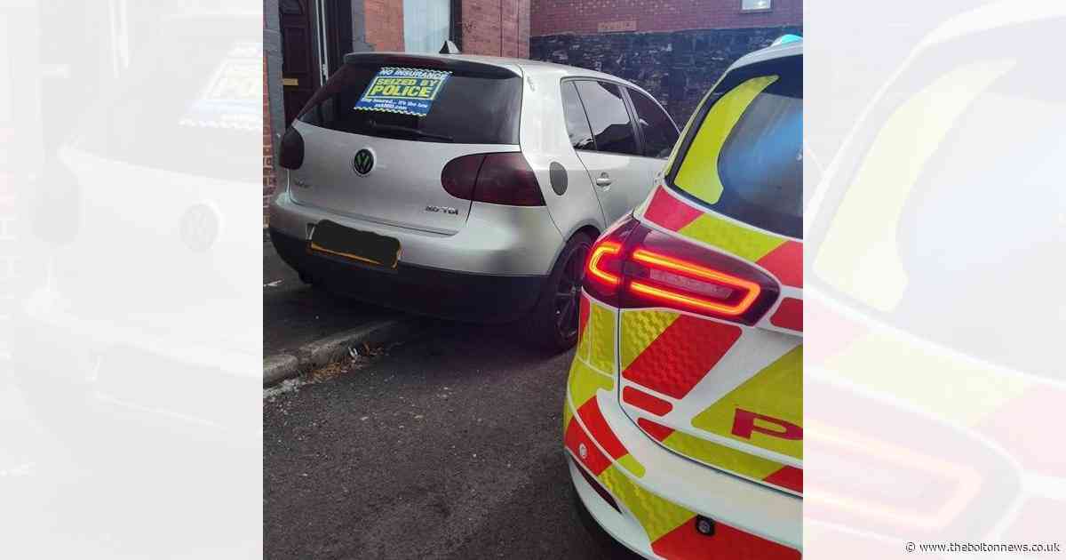 Car being driven in 'dangerous condition' seized by police