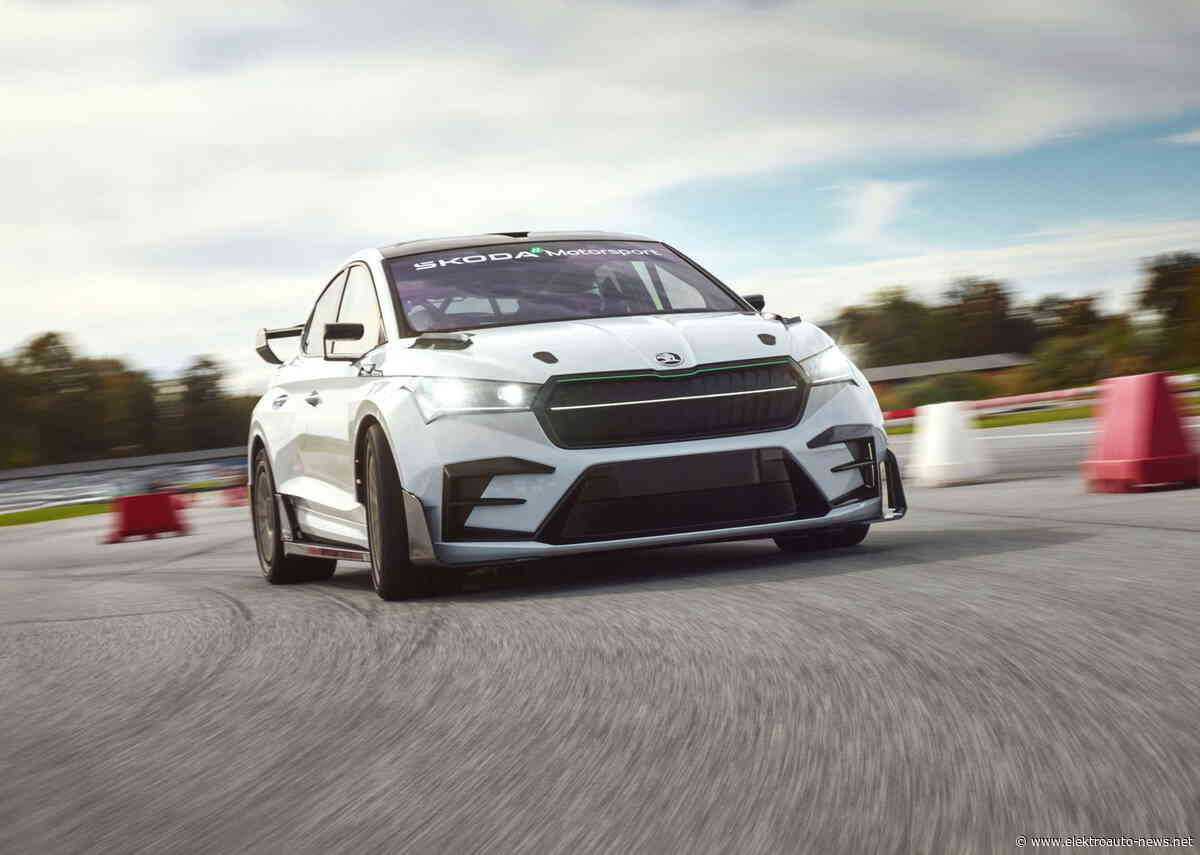 Škoda baut elektrischen Rennwagen RS Race aus Flachs