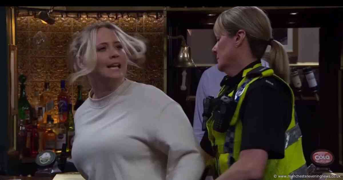 Emmerdale fans call out 'mistake' as Tracy Robinson arrested for murder