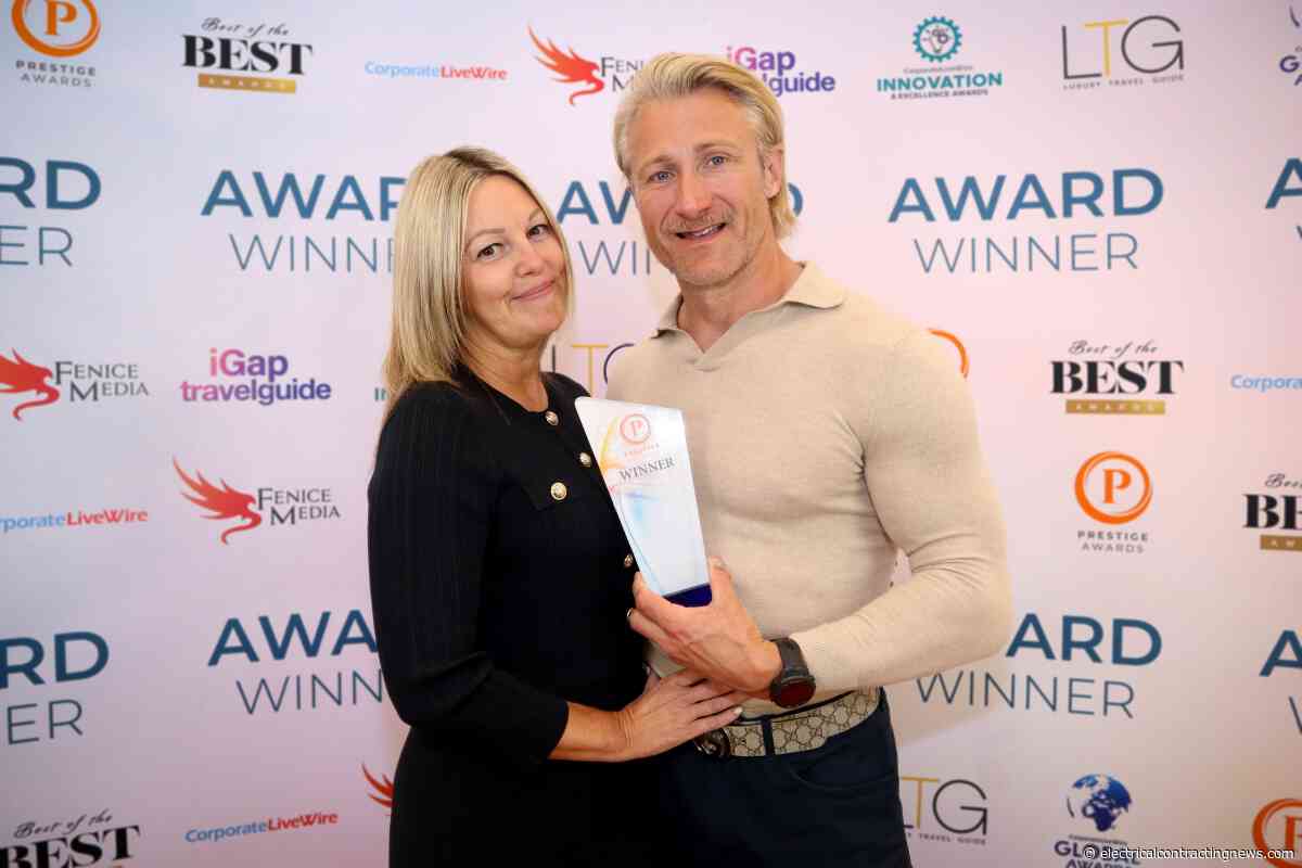 Family-run electrical contractor wins business award