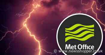 Thunderstorm warning, soaring temperatures and heat health alert in London 