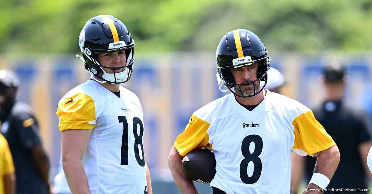 Will Howard sings the praises of Aaron Rodgers