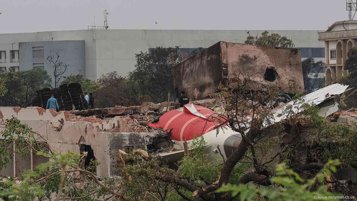 Air India plane crash: Investigators examining three key pieces of equipment as black box is recovered
