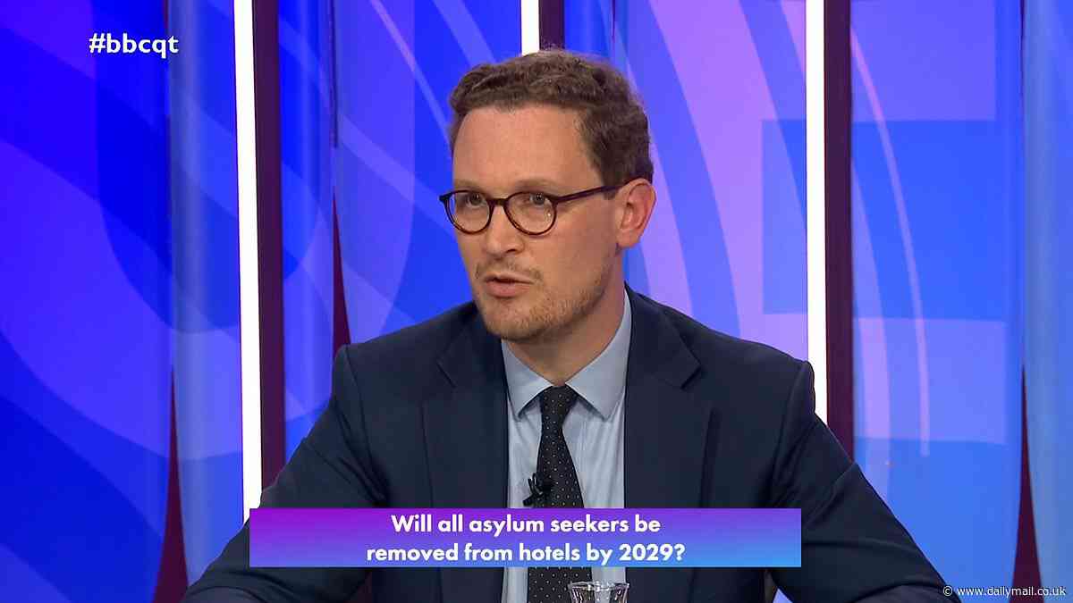 Moment BBC Question Time audience turns on Labour minister for 'outrageous' claim most small boat migrants are women and children