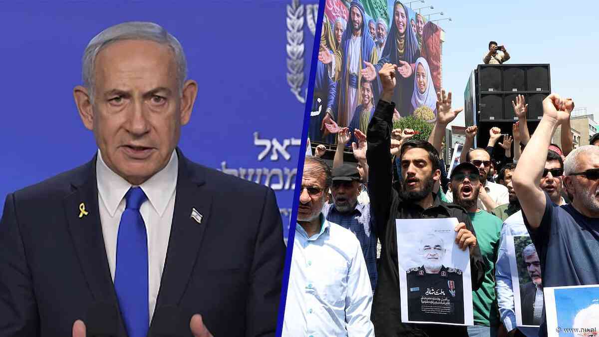 NU+ | Iran is al twintig jaar topprioriteit Netanyahu: 'Het was voor hem nu of nooit'