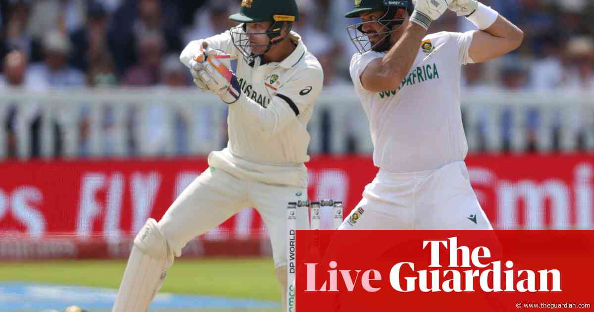 South Africa v Australia: World Test Championship final cricket, day three – live