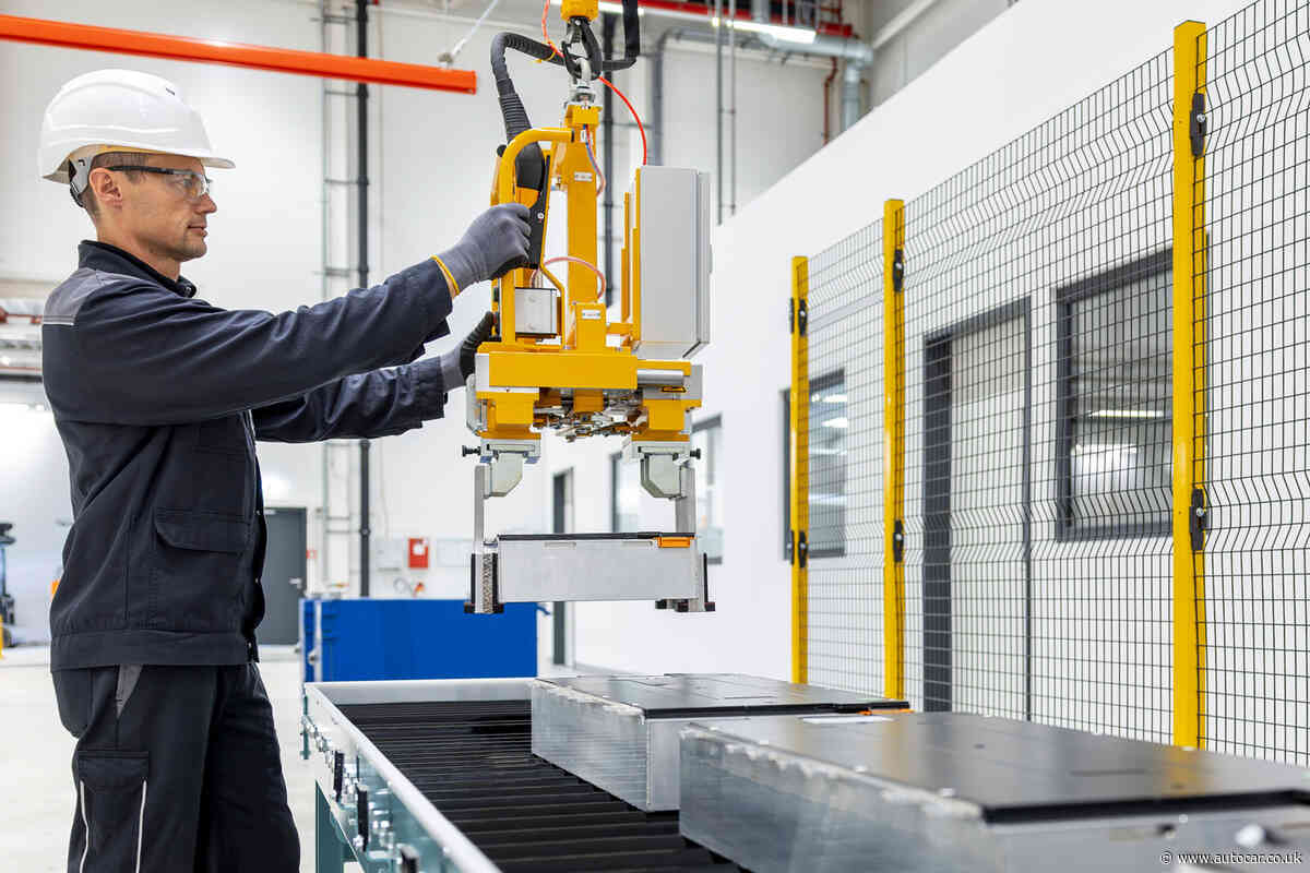 How the UK is priming itself as an EV battery powerhouse