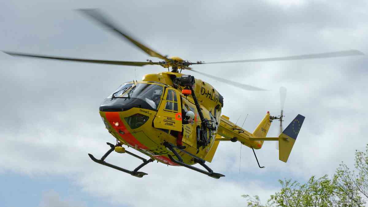 Lebensgefahr: Bauarbeiter auf A46 angefahren