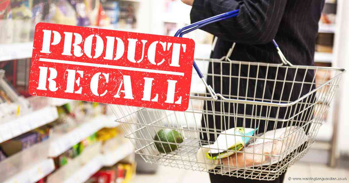 'Do not eat': Recalls at Lidl, Tesco, Iceland and more UK supermarkets