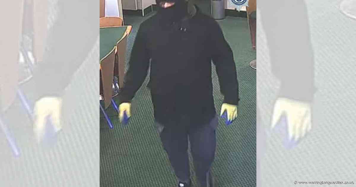 Knifeman fled betting shop on bike with large cash haul after knifepoint robbery