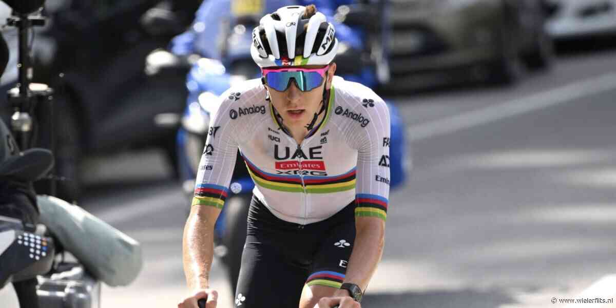Dit zijn de verschillen na de eerste bergrit in de Dauphiné – Pogacar in het geel, Evenepoel van podium
