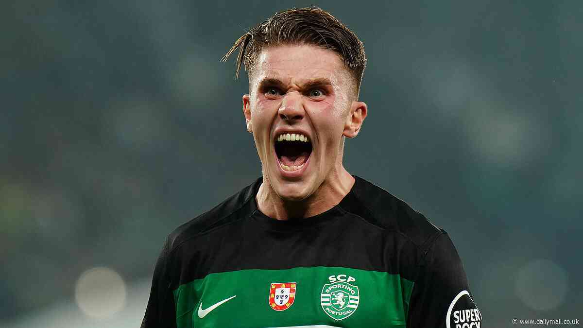 Viktor Gyokeres breaks silence as he posts cryptic message after being accused of 'blackmail' by Sporting Lisbon president - amid Man United and Arsenal interest in £84m star