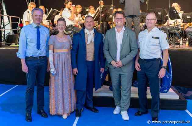 POL-HPE: Startschuss in Bad Vilbel - Staatssekretär Martin Rößler eröffnet Polizei Bistro auf dem 62. Hessentag