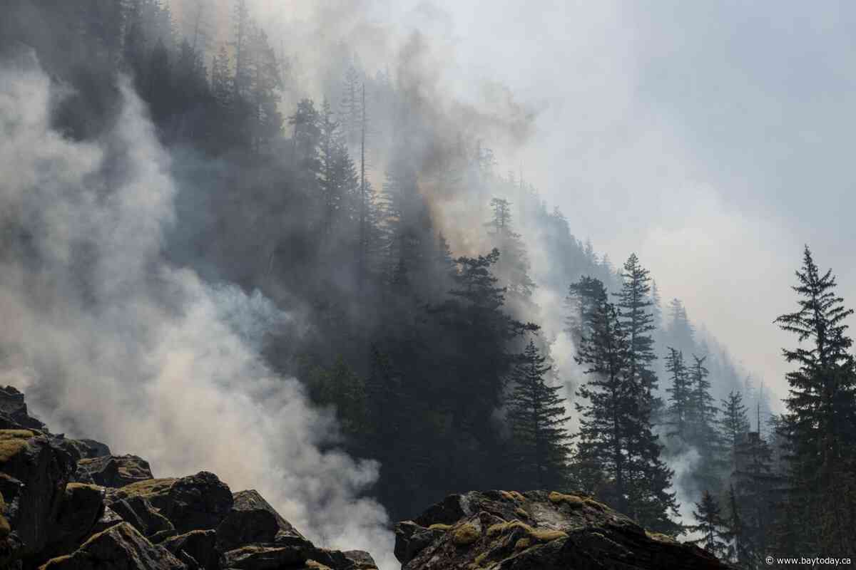 Squamish, B.C., reports progress in fire fight, as northeast hopes for rain