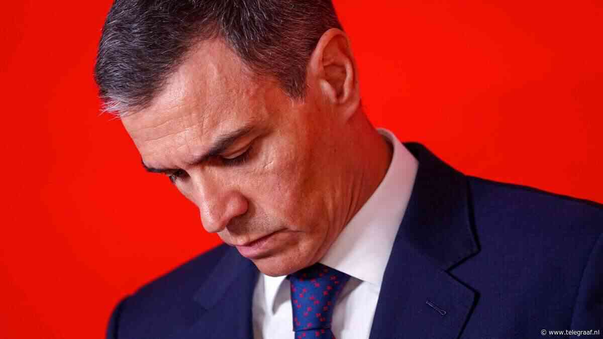 Spaanse premier Pedro Sánchez in het nauw door groot corruptieschandaal: ’Maffiapraktijken’