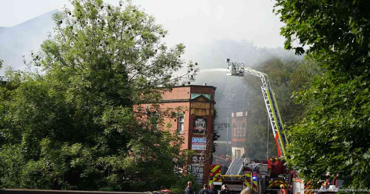 Live updates as emergency services called to Greater Manchester mill blaze