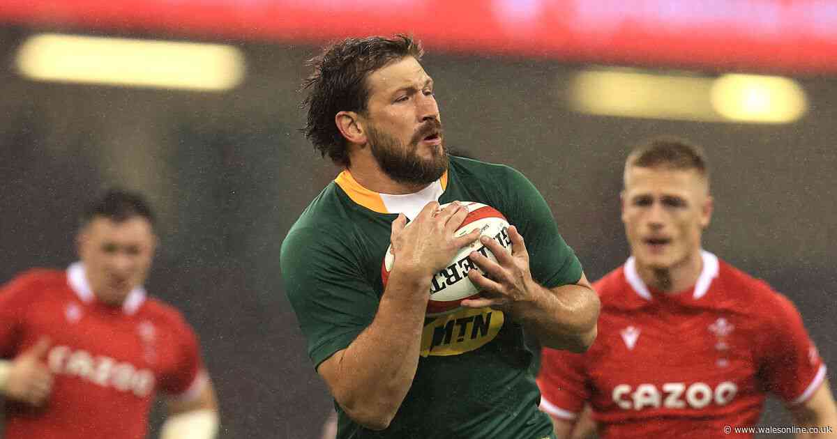 Tonight's rugby news as former WRU president dies and Springbok wants teams to exit 'stupid' URC