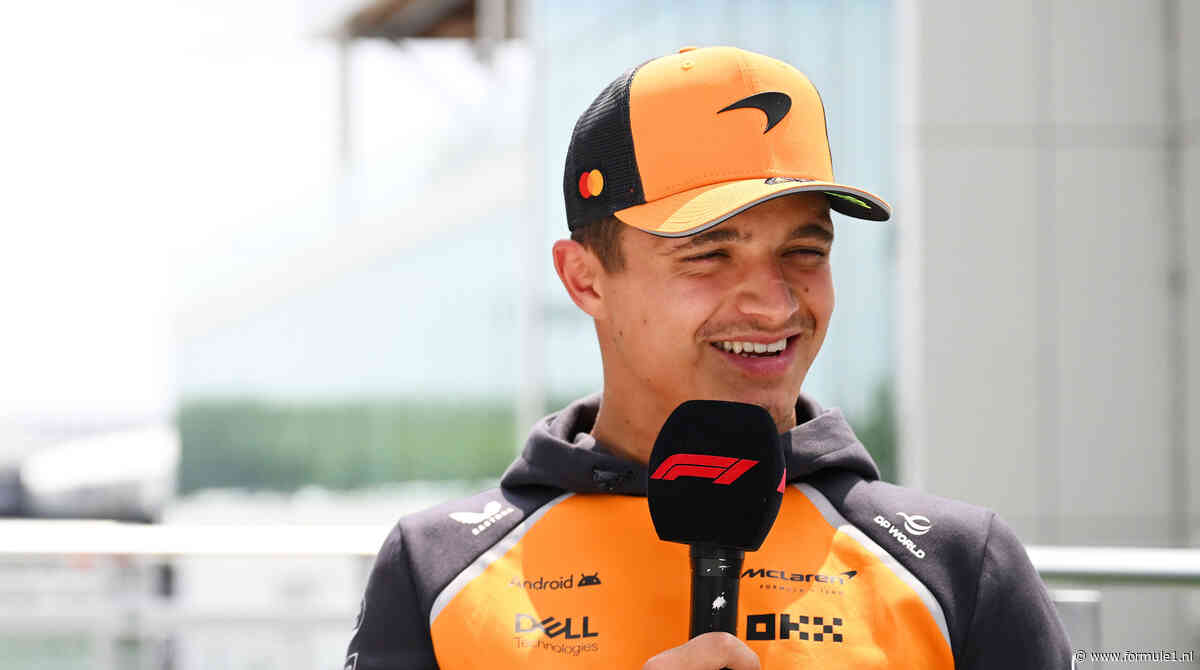 Norris over dreigende schorsing Verstappen: ‘Hij gaat alleen maar feller racen’