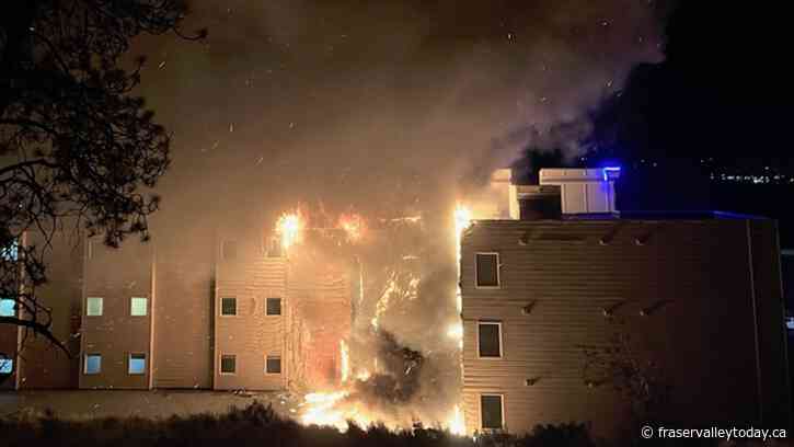 Merritt hotel catches fire overnight, deemed suspicious: RCMP
