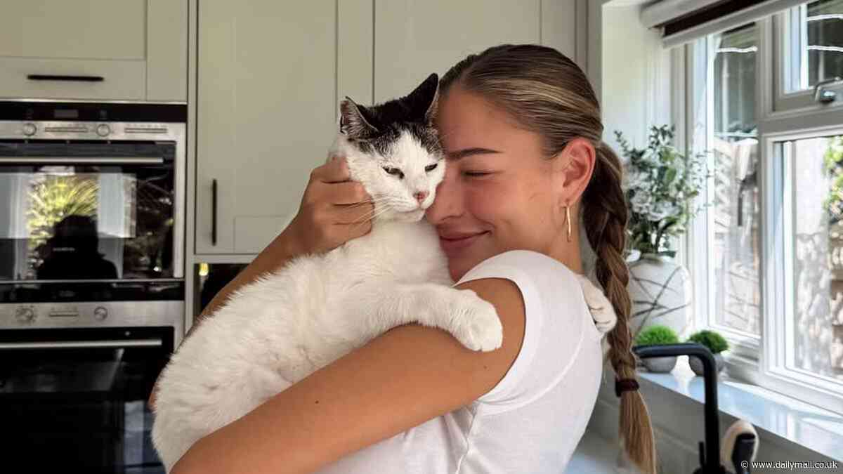 Zara McDermott swerves Soccer Aid drama and visits her parents' house after boyfriend Louis Tomlinson and ex Sam Thompson suffered awkward meet up at football training