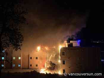 RCMP investigate suspicious fire at hotel in Merritt