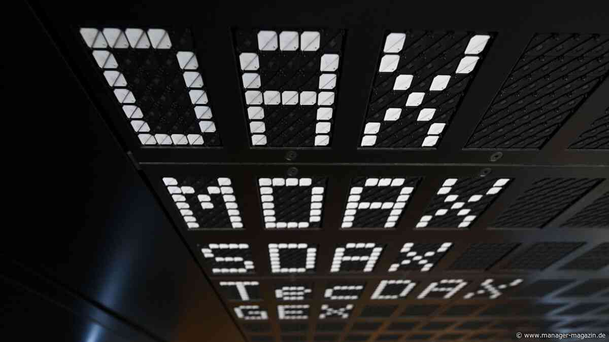Börse: Dax mit herben Kursverlusten, Anleger greifen nach Gold